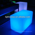 China Manufactuer RGB Color Mudando LED Bench Chair